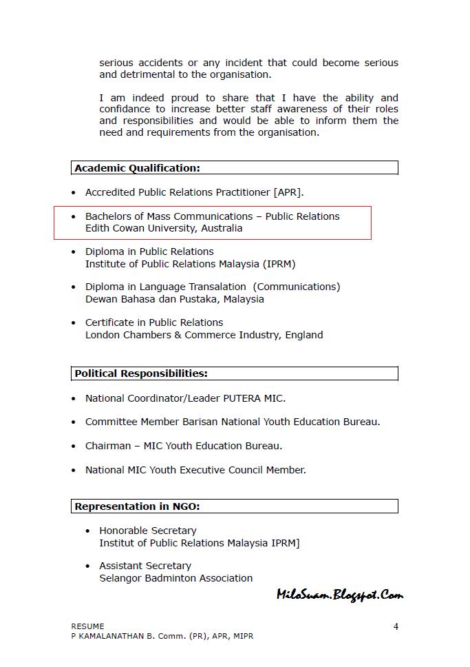 Job seekers resume database 2008